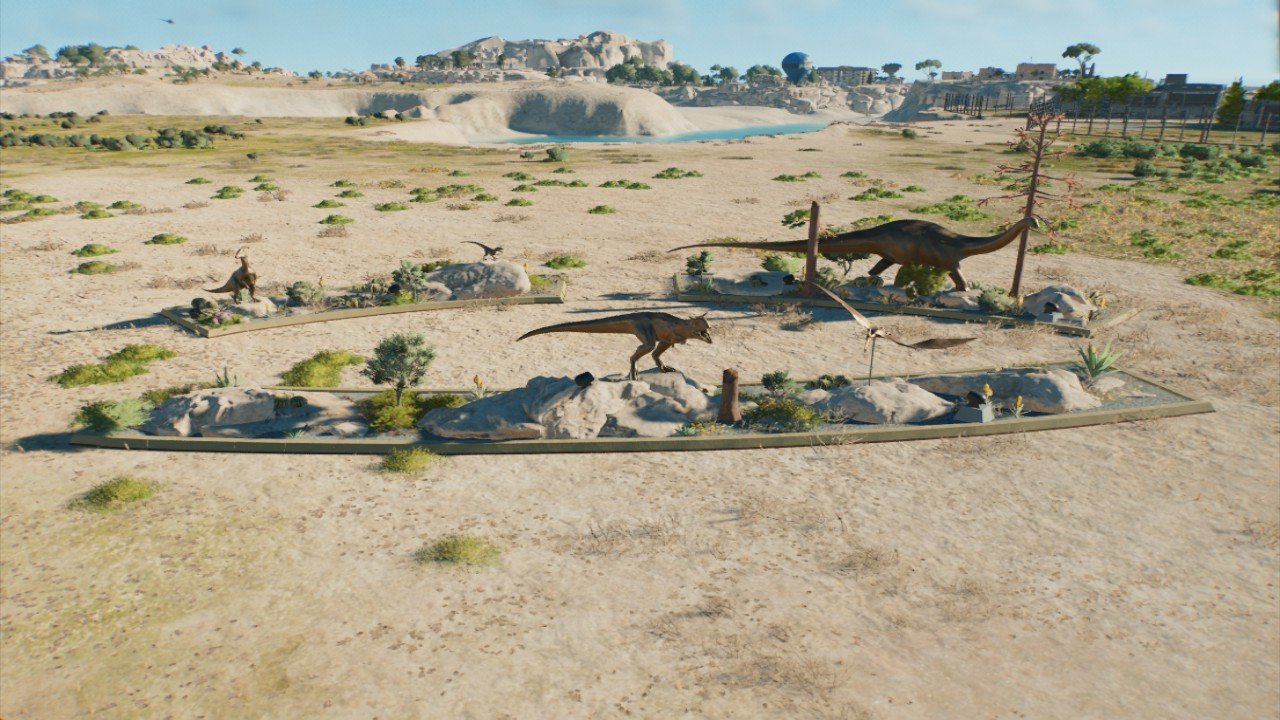 Malta Themed Curved Planters - Workshop - Jurassic World Evolution 3
