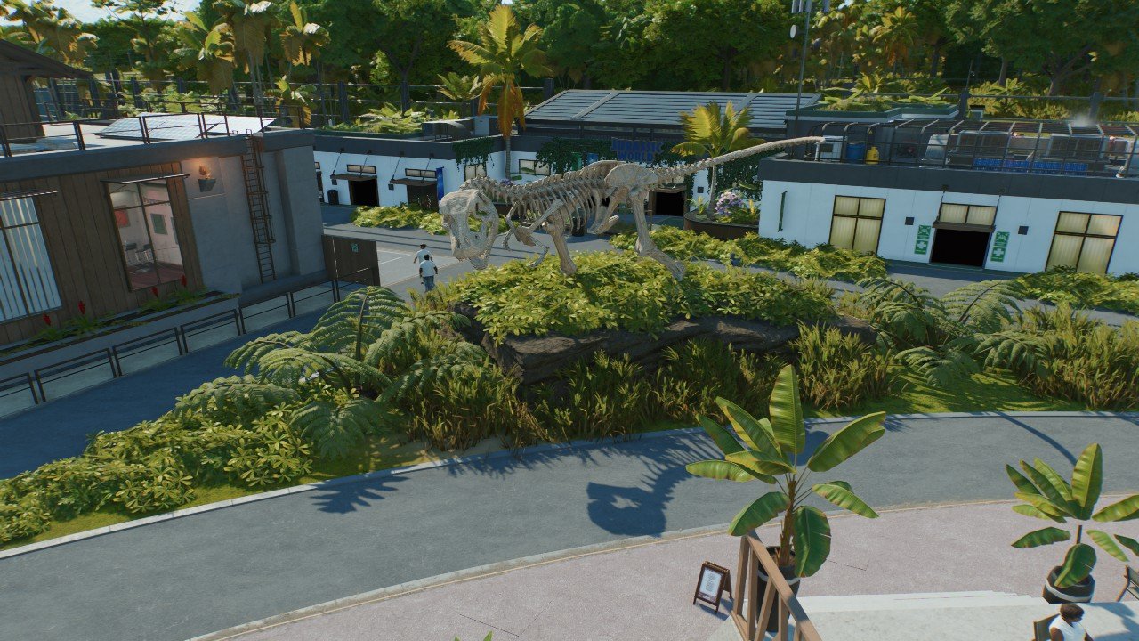 TREX Corner Statue - Workshop - Jurassic World Evolution 3