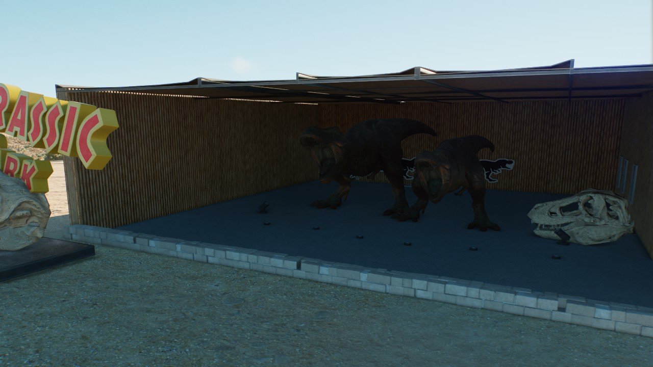 The trex station - Workshop - Jurassic World Evolution 3