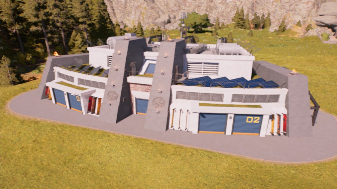 Emergency Bunker / Shelter - Workshop - Jurassic World Evolution 3