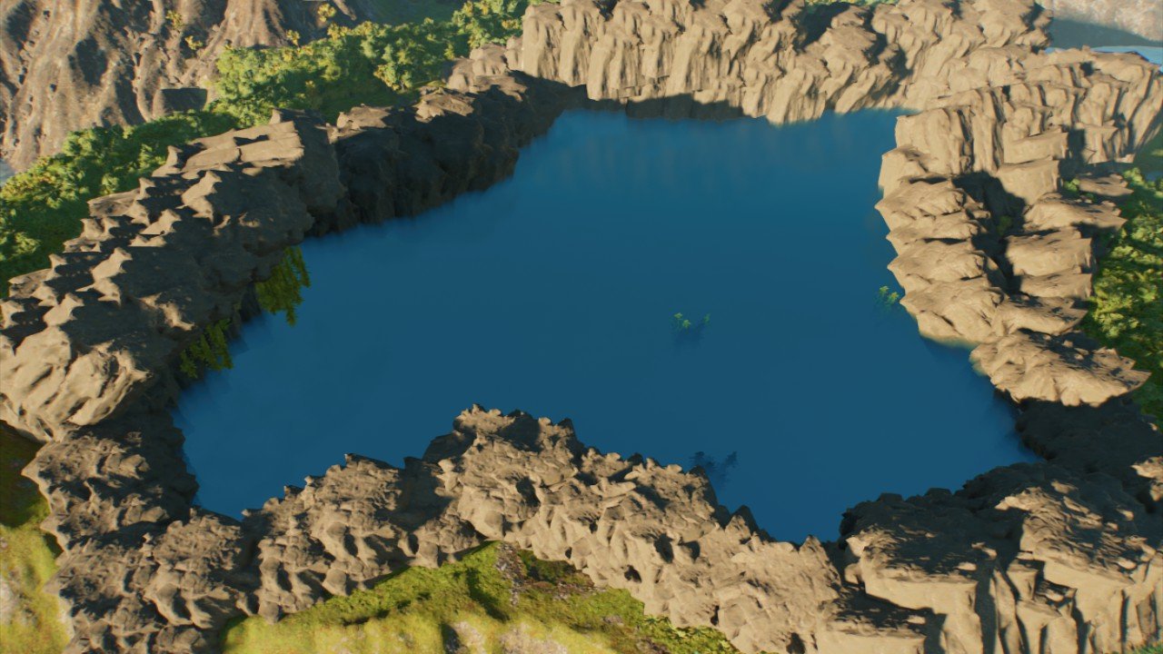 Natural Lagoon - Workshop - Jurassic World Evolution 3