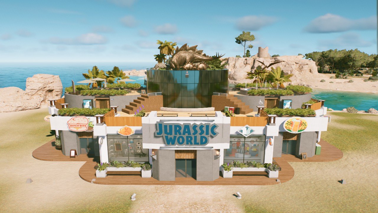 large 3-store set - Workshop - Jurassic World Evolution 3