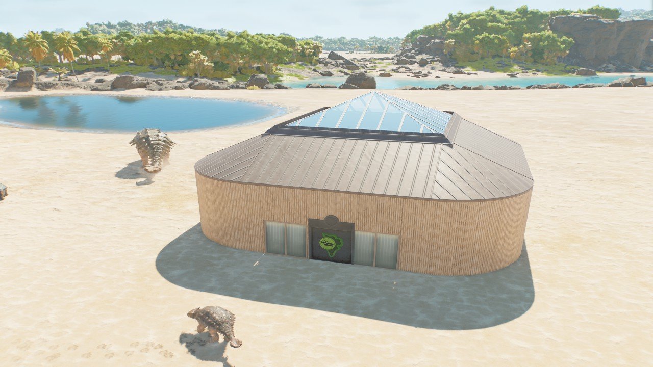 Enclosed Modern Herbivore Nest - Workshop - Jurassic World Evolution 3