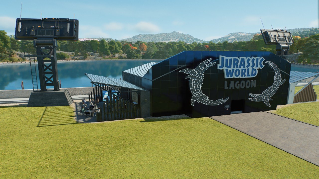 Lagoon Viewing Gallery - Jurassic World Evolution 3 creation - Frontier ...