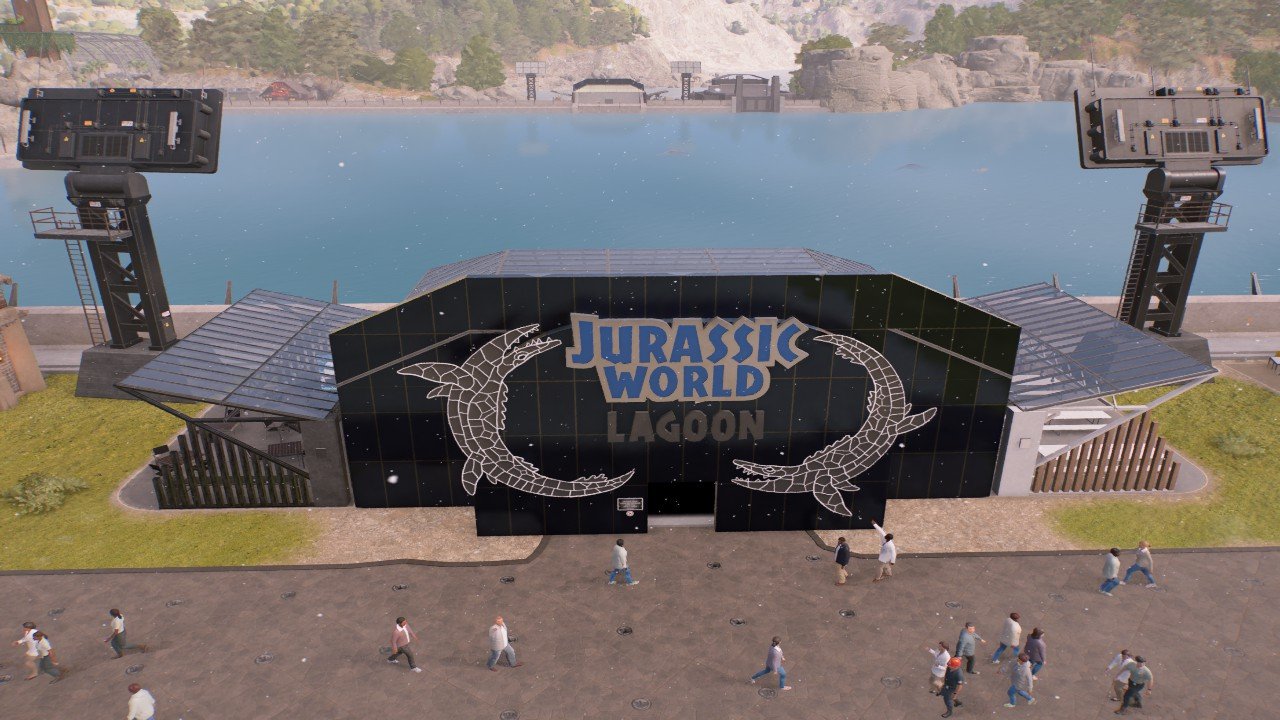 Lagoon Viewing Gallery - Workshop - Jurassic World Evolution 3