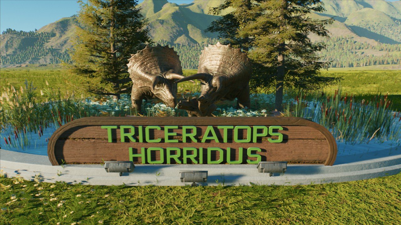 trike display - Workshop - Jurassic World Evolution 3