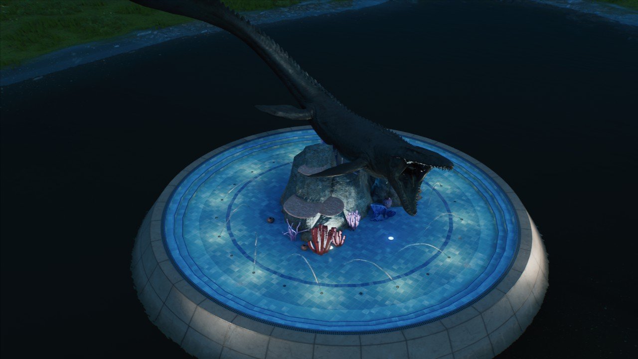 MOSSASAURUS FOUNTAIN