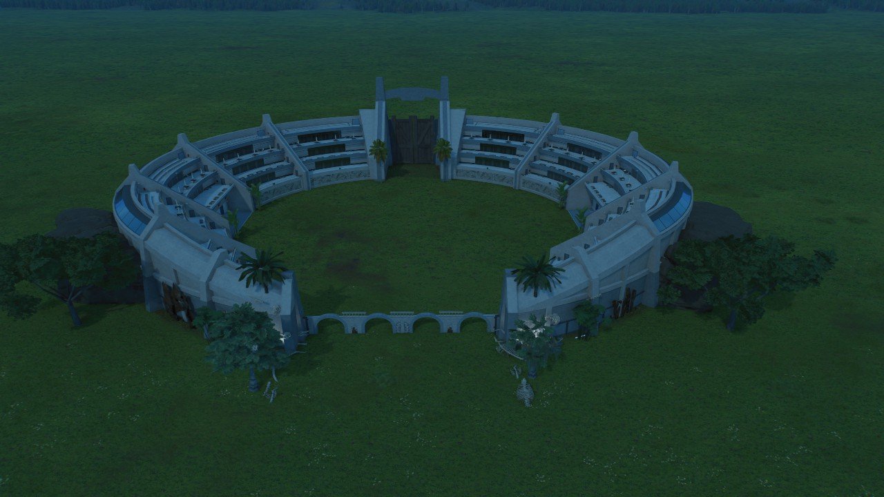Fossil arena - Workshop - Jurassic World Evolution 3