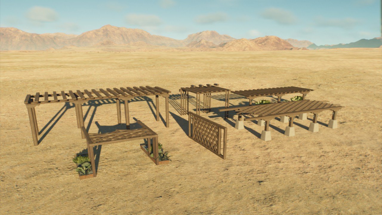 Texicana Lattice Set - Workshop - Jurassic World Evolution 3