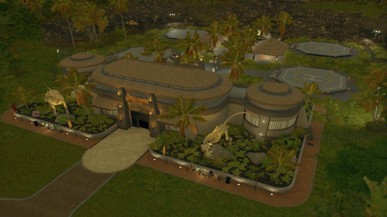 4 Pad Jurassic Park Arrival Point