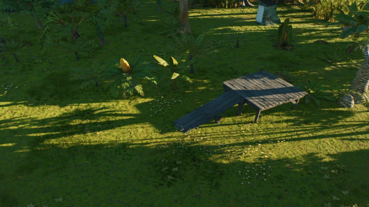 Small wooden platform - Workshop - Jurassic World Evolution 3