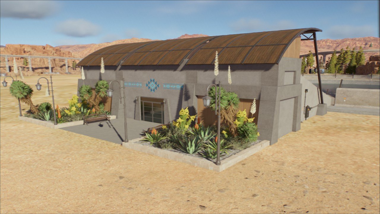Lagoon Viewing Gallery - Workshop - Jurassic World Evolution 3