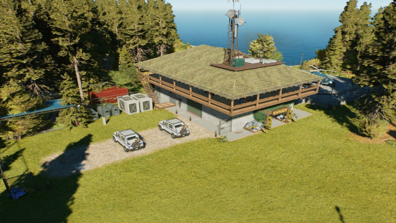Remote Ranger Station Ranger Station Utility - Workshop - Jurassic World Evolution 3
