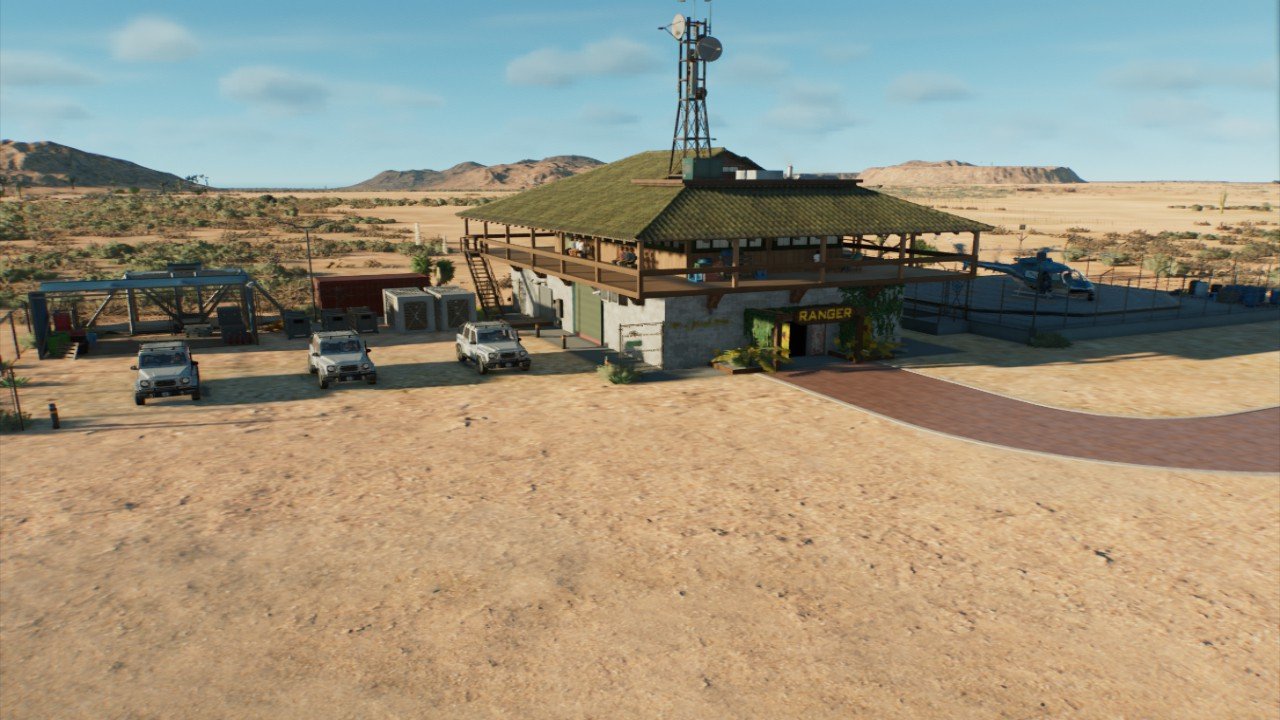 Remote Ranger Station Ranger Station Utility - Workshop - Jurassic World Evolution 3