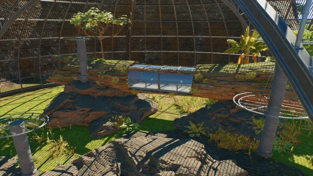 Aviary Log Viewing Gallery - Workshop - Jurassic World Evolution 3