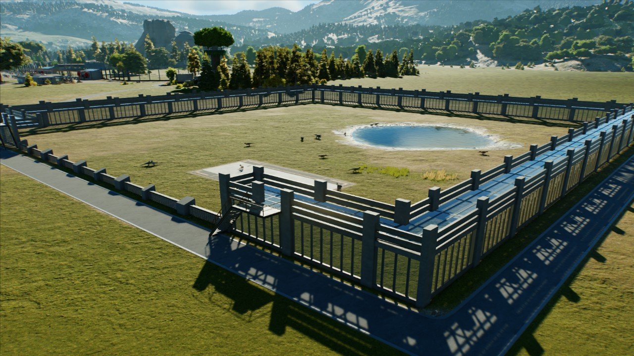 Small Dino Enxlosure - Workshop - Jurassic World Evolution 3