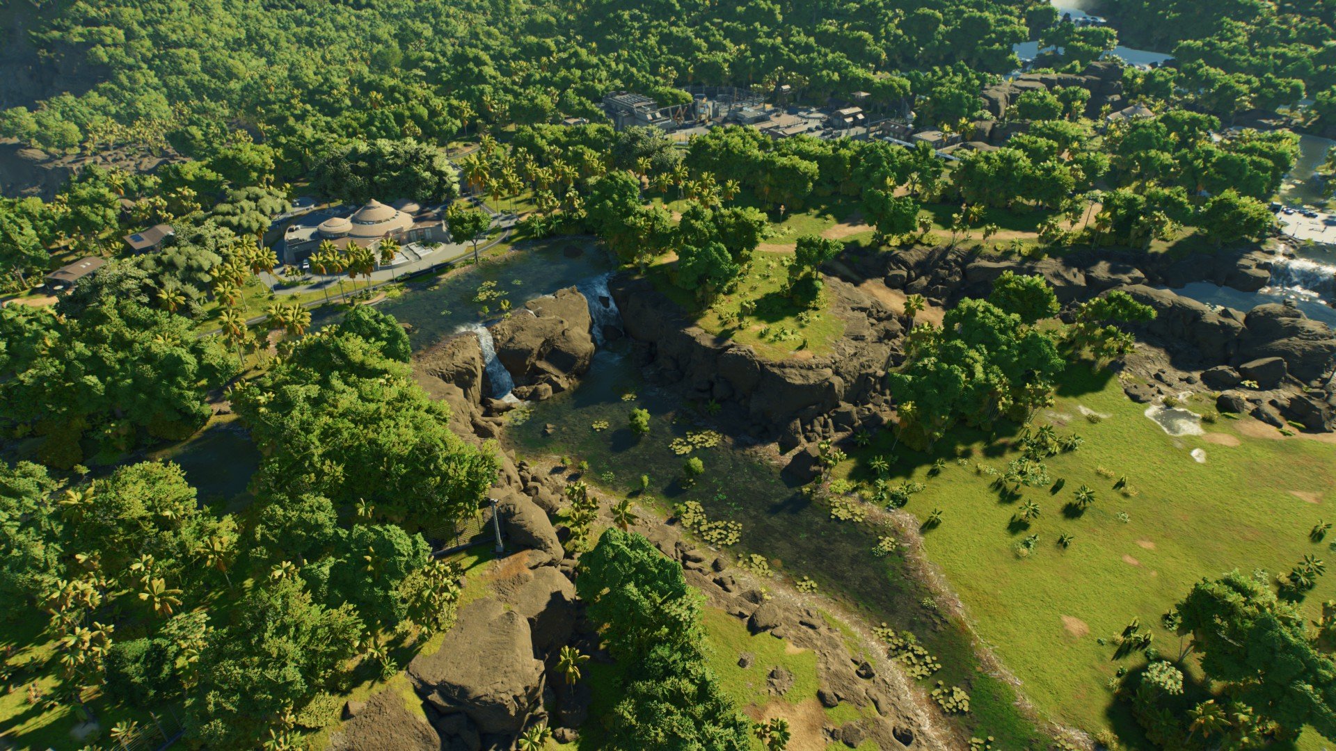 Hawaii Jurassic Park WIP - Workshop - Jurassic World Evolution 3