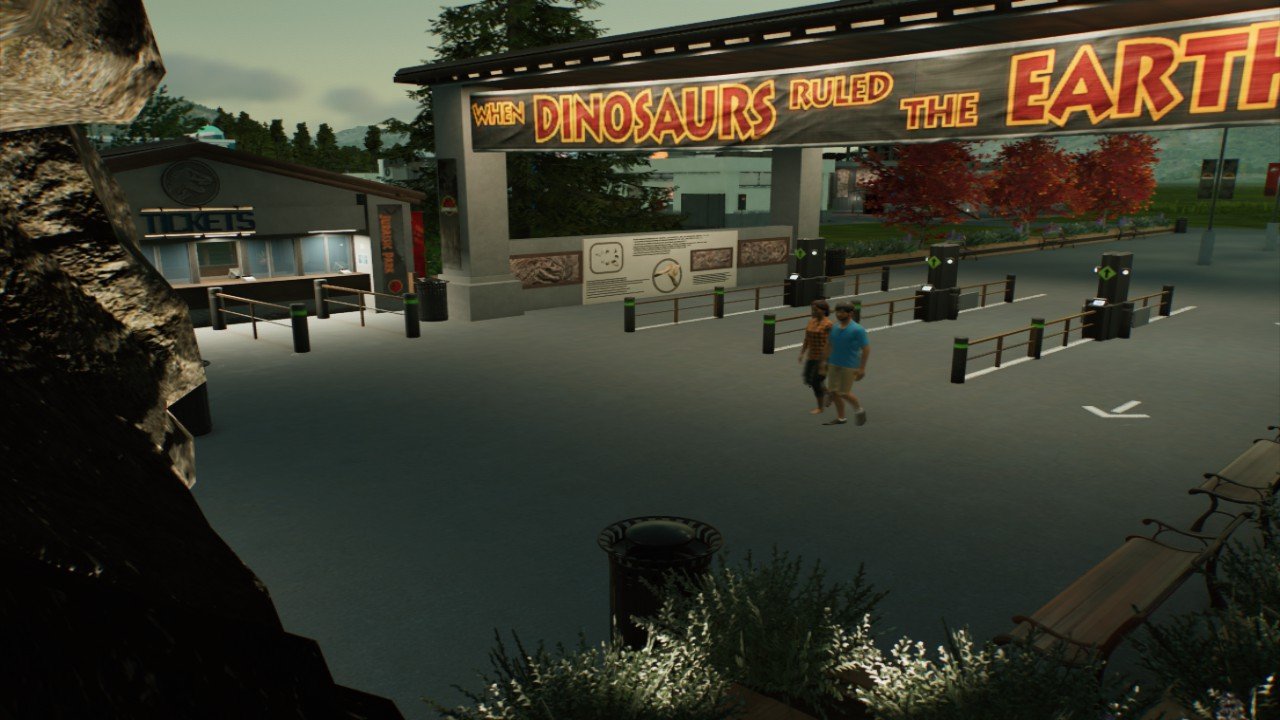 Park entrance *Updated* - Workshop - Jurassic World Evolution 3