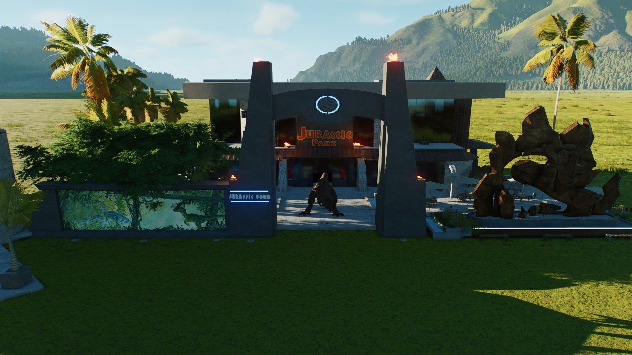 Upscale Jurassic Tour - Workshop - Jurassic World Evolution 3