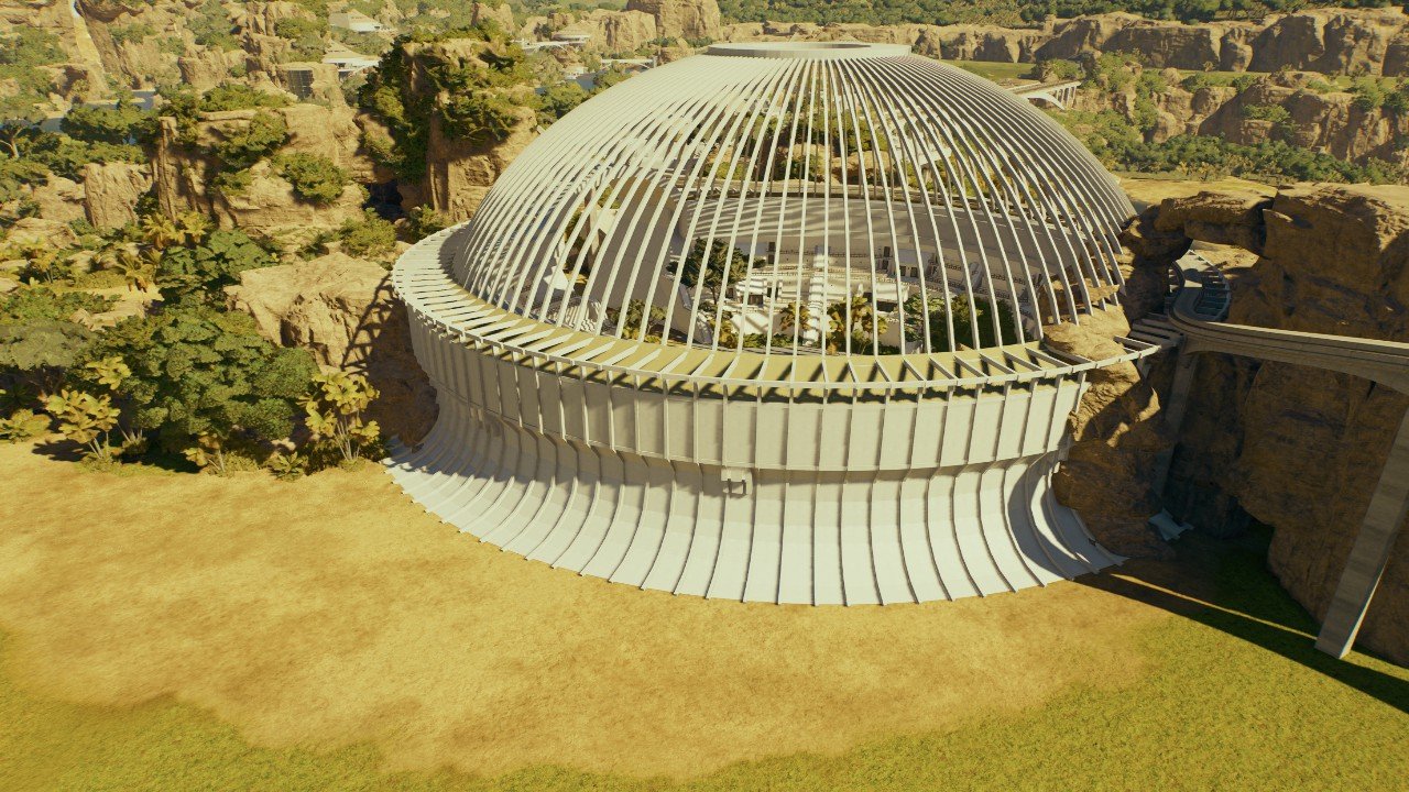 Large Jurassic park dome - Workshop - Jurassic World Evolution 3