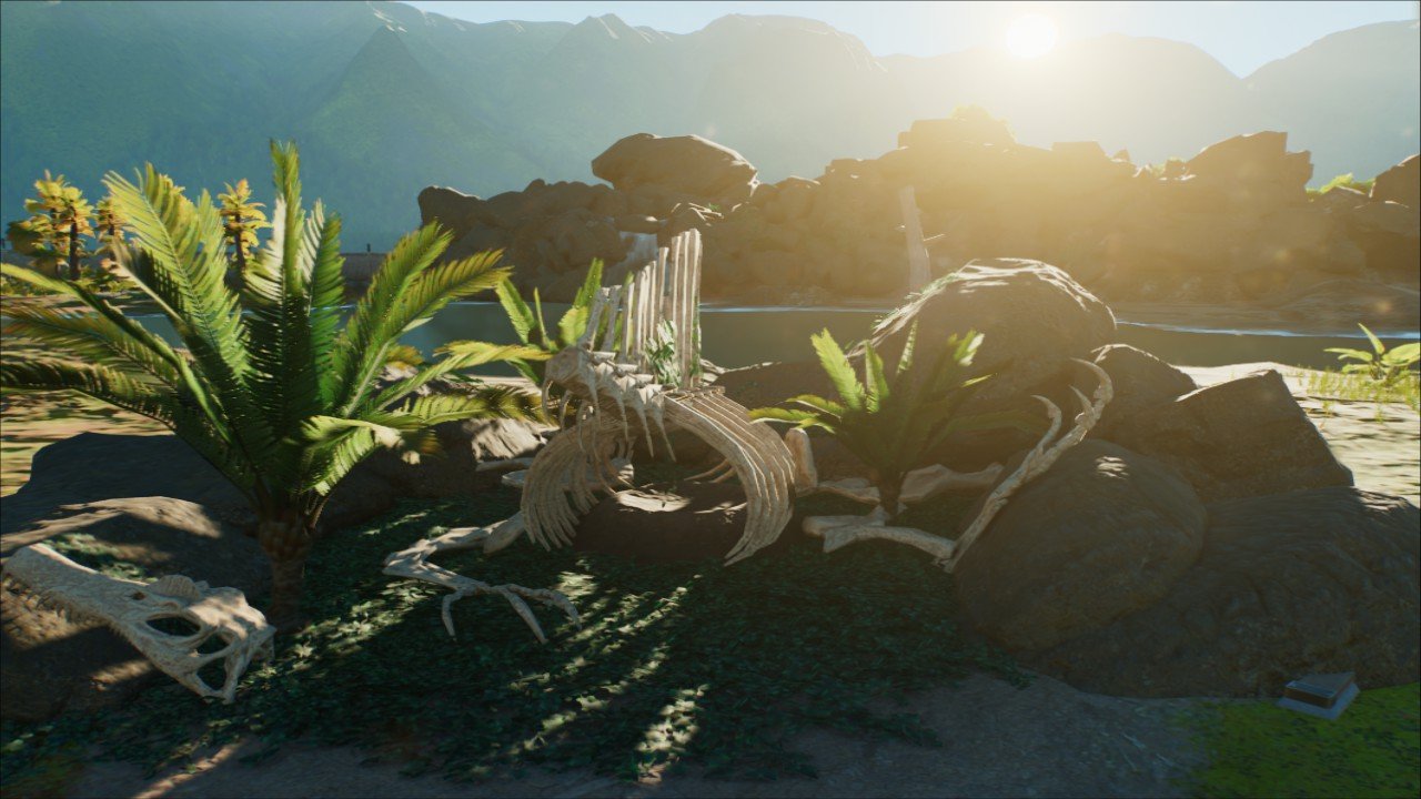 Large Natural Fossil Nest - Workshop - Jurassic World Evolution 3