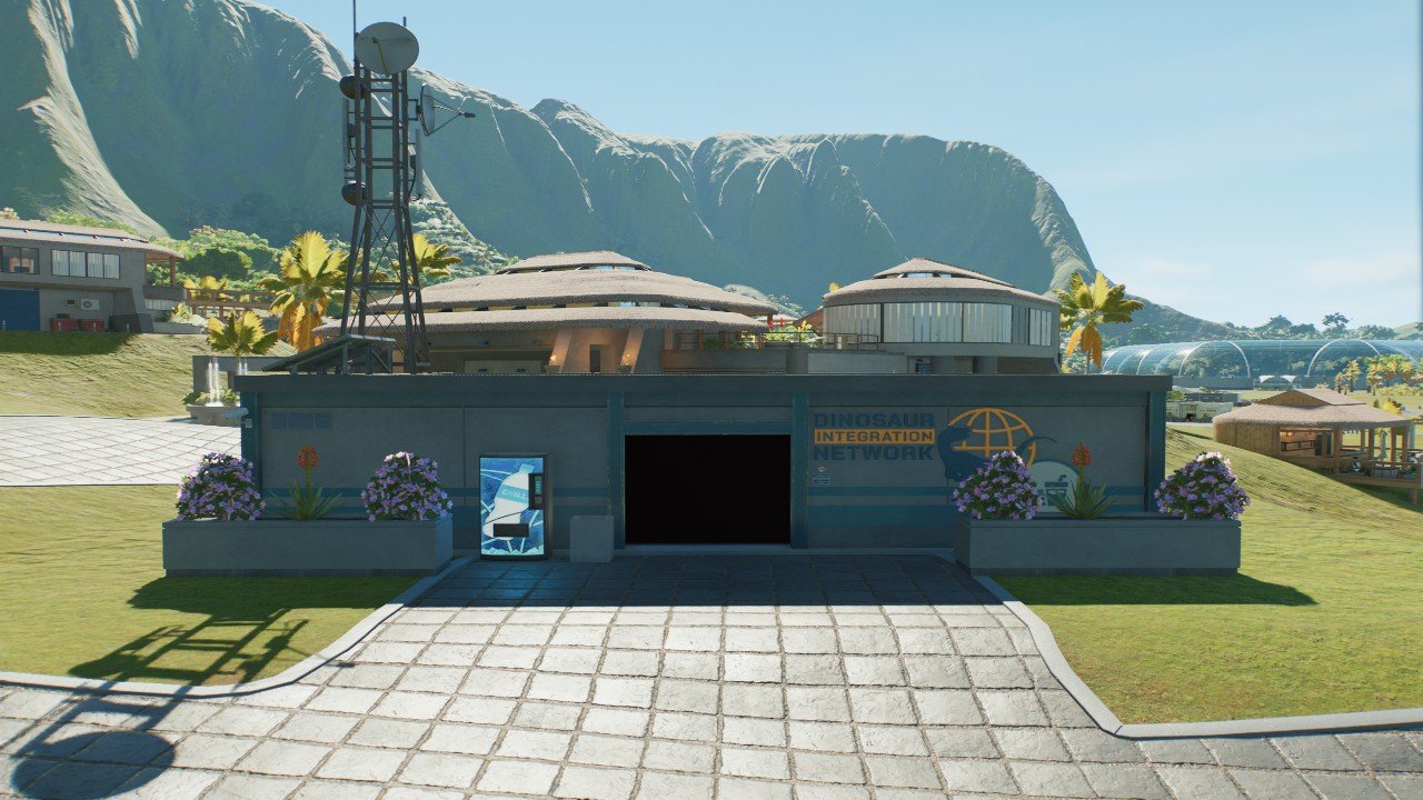 DIN emergency shelter - Workshop - Jurassic World Evolution 3