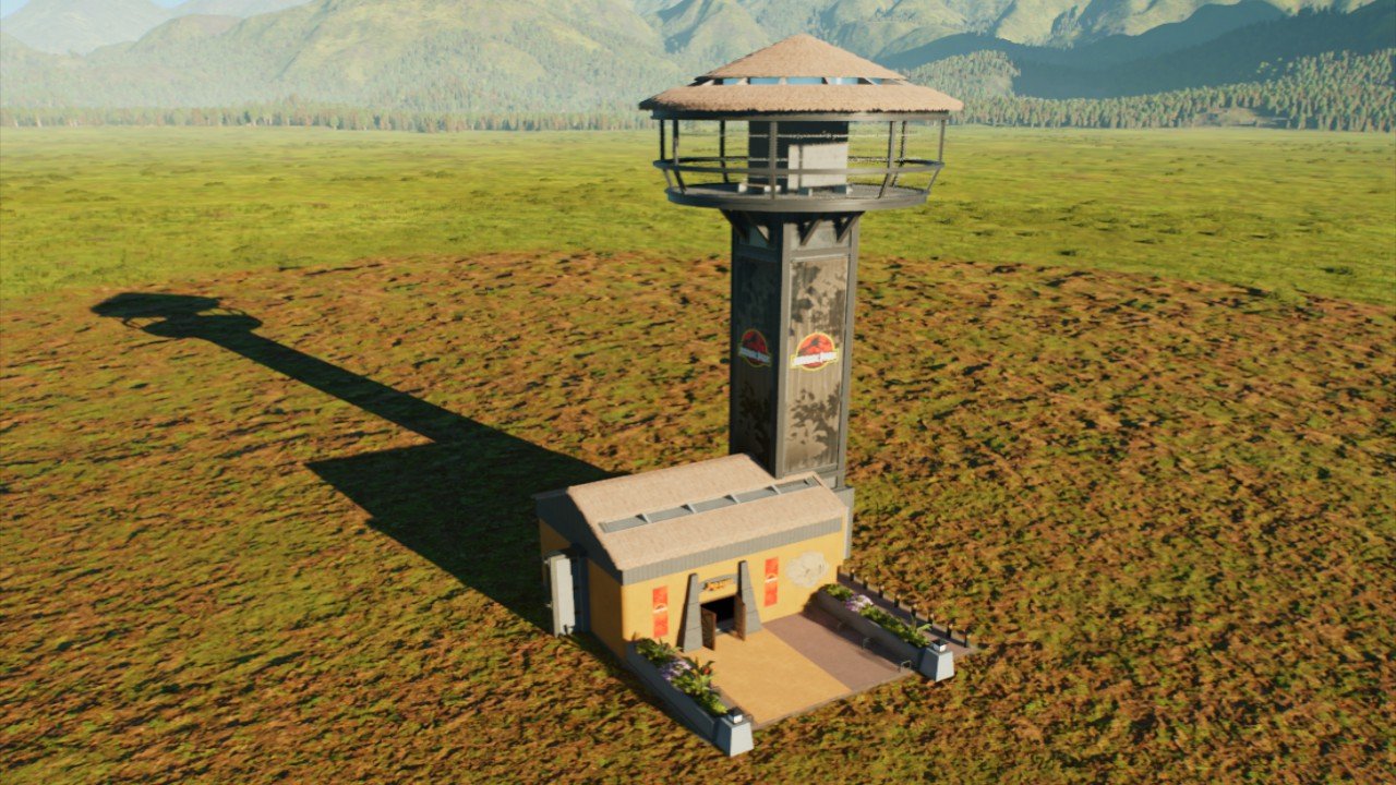 JP Style Viewing Tower - Workshop - Jurassic World Evolution 3