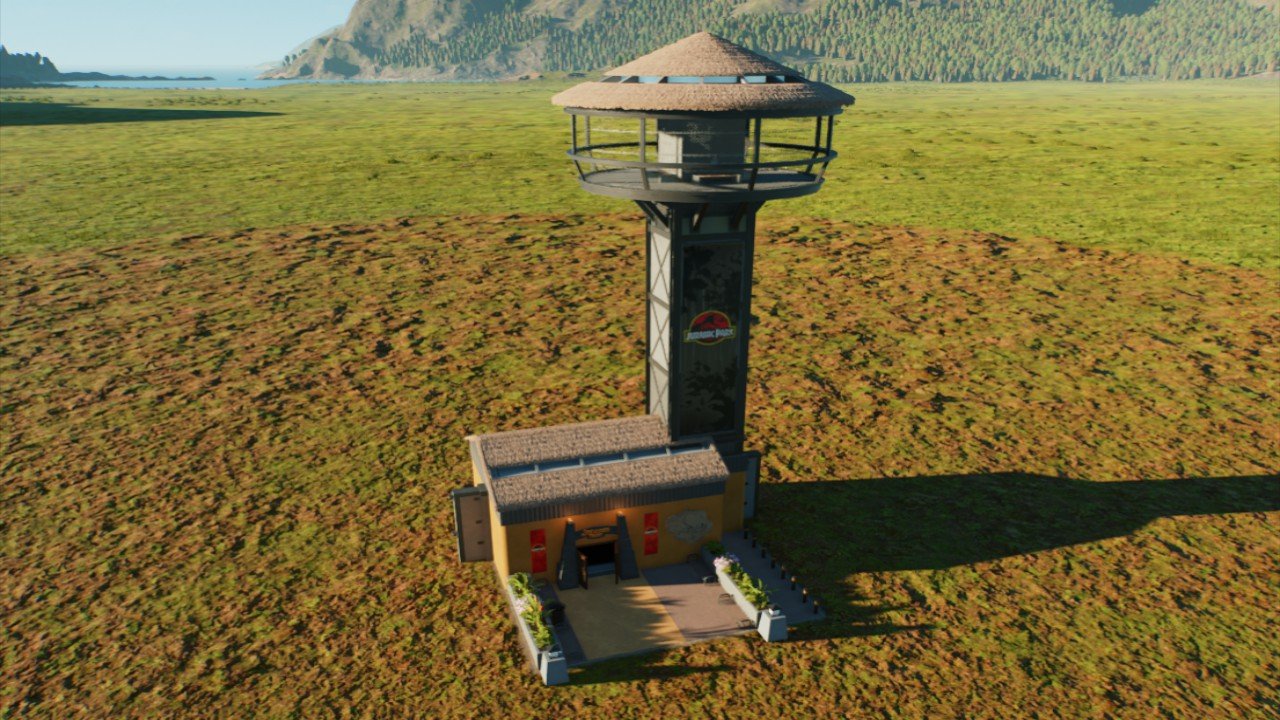 JP Style Viewing Tower - Workshop - Jurassic World Evolution 3