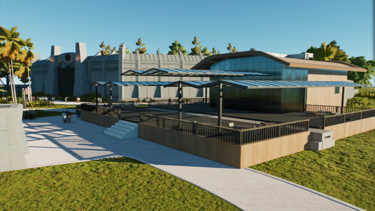 monorail station from jw - Workshop - Jurassic World Evolution 3