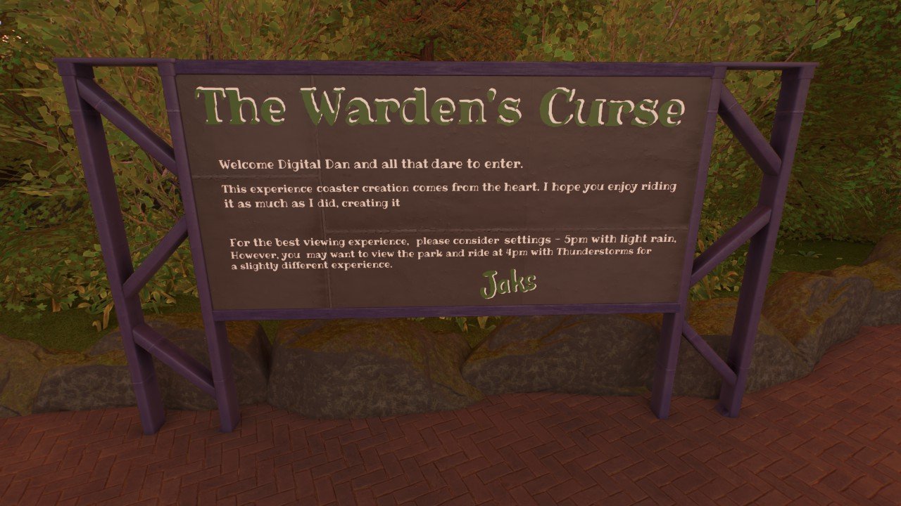Rita Challenge  Warden's Curse