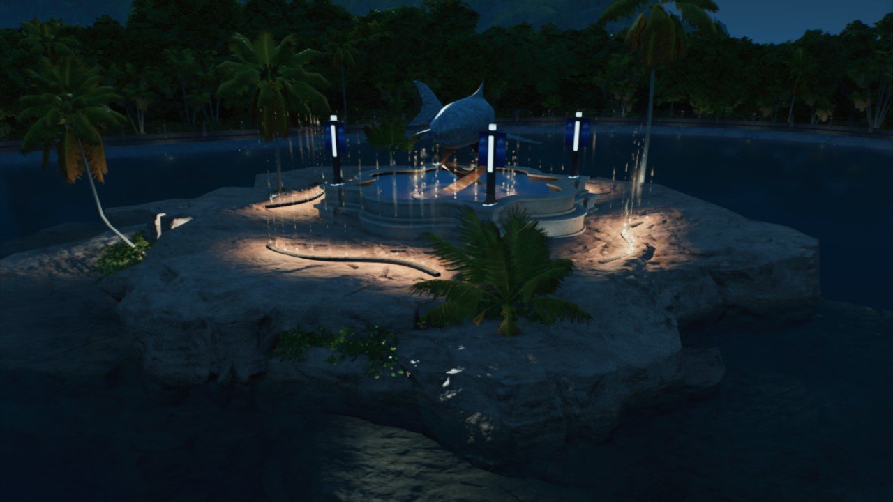 lagoon decorative rock - Workshop - Jurassic World Evolution 3