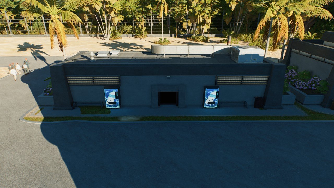  Jurassic park facility emergency shelter