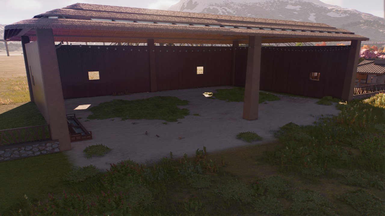Large Dino shelter - Workshop - Jurassic World Evolution 3