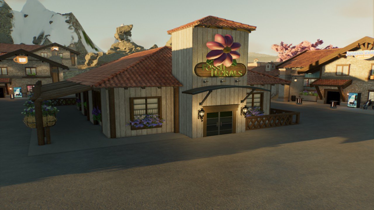 Small Floral Shop Amenity