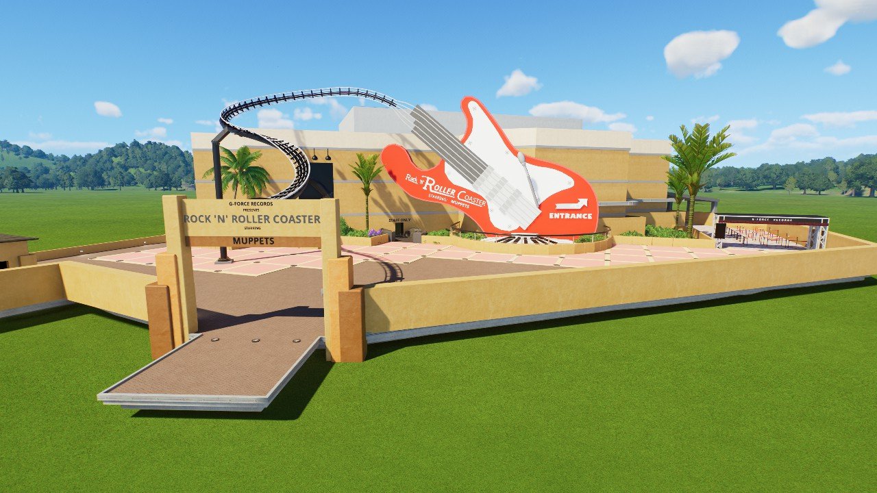 Rock 'N Roller Coaster - Workshop - Planet Coaster 2