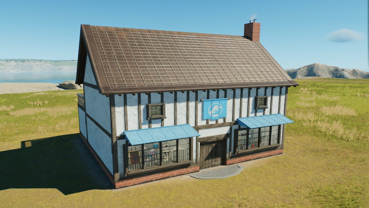 Historic British Village Shop