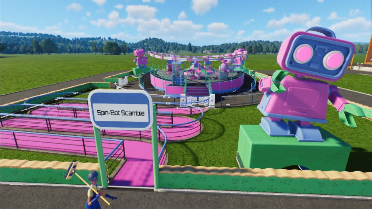 Spin-Bot Scamble