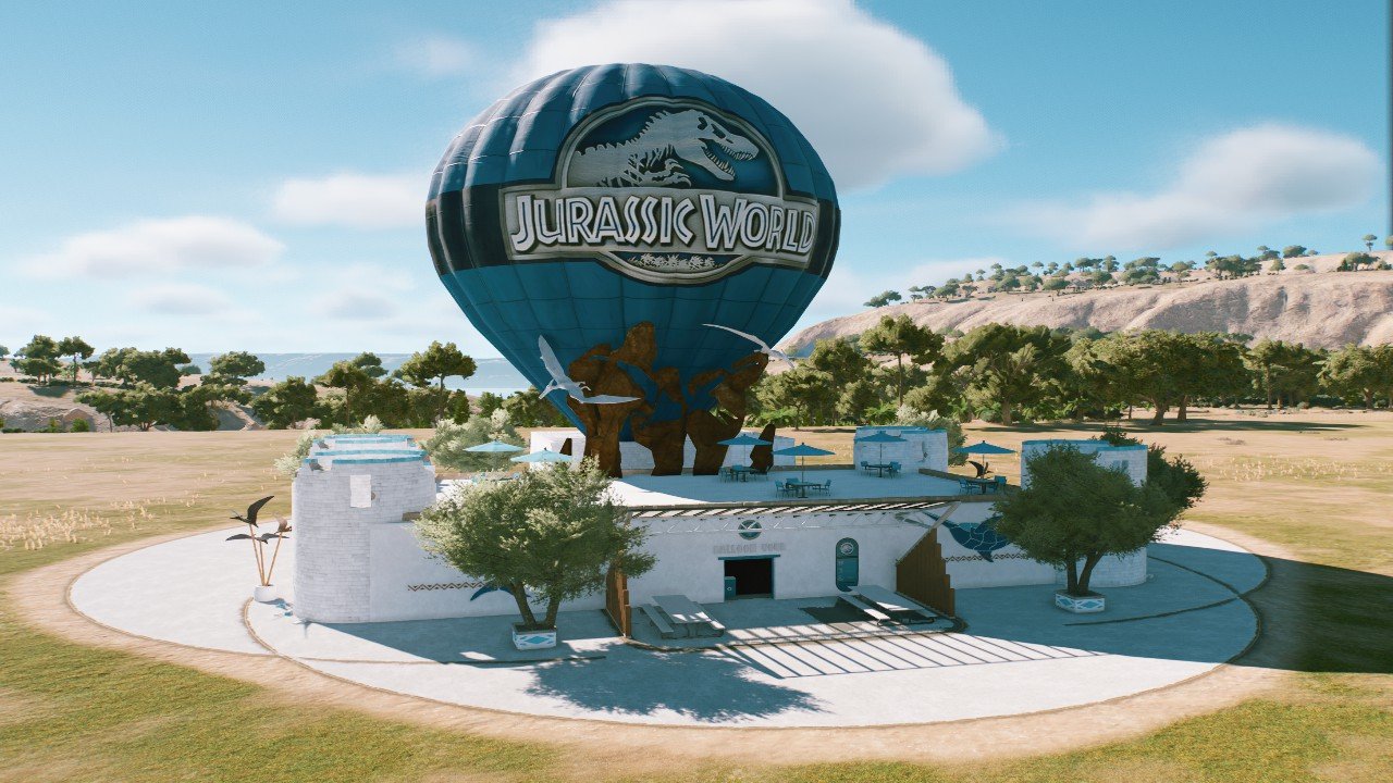 Greek balloon ride - 创意工坊- 《侏罗纪世界：进化3》