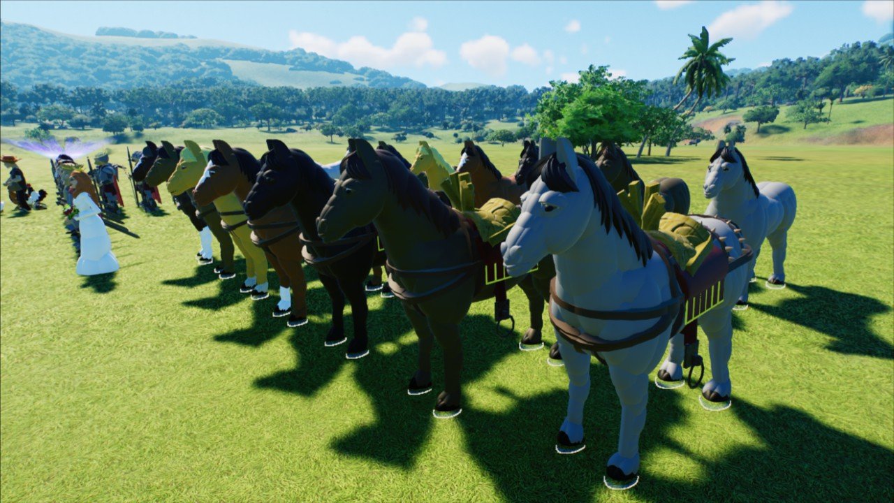 The horses of Camelot