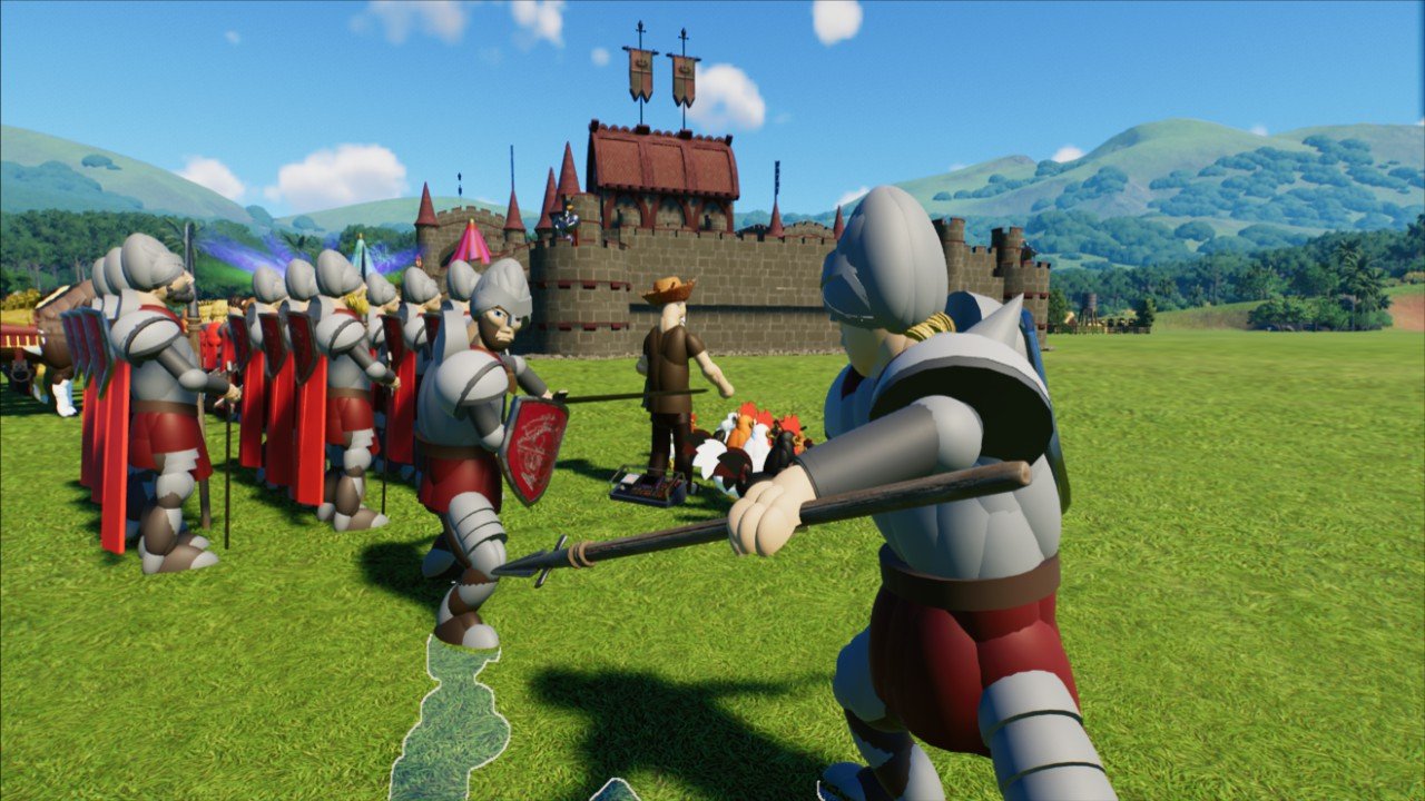 Dueling soldiers of Camelot