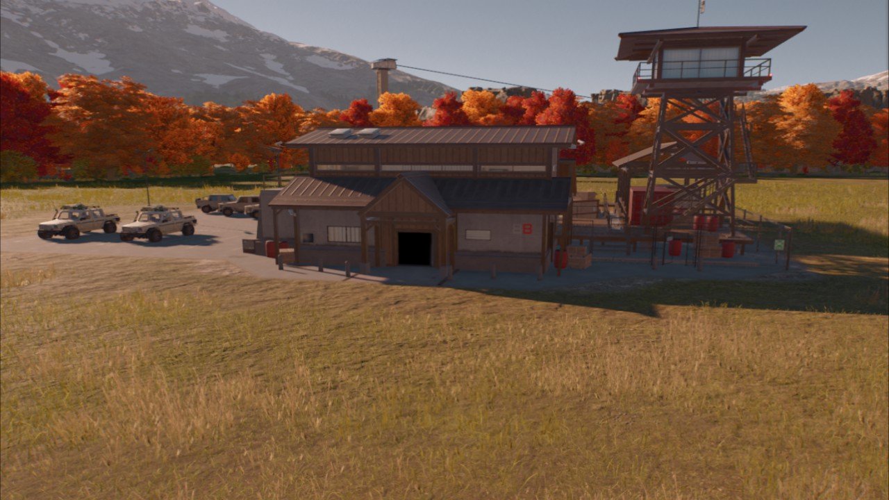 Remote Ranger Station Restored Ranger Station - Workshop - Jurassic World Evolution 3