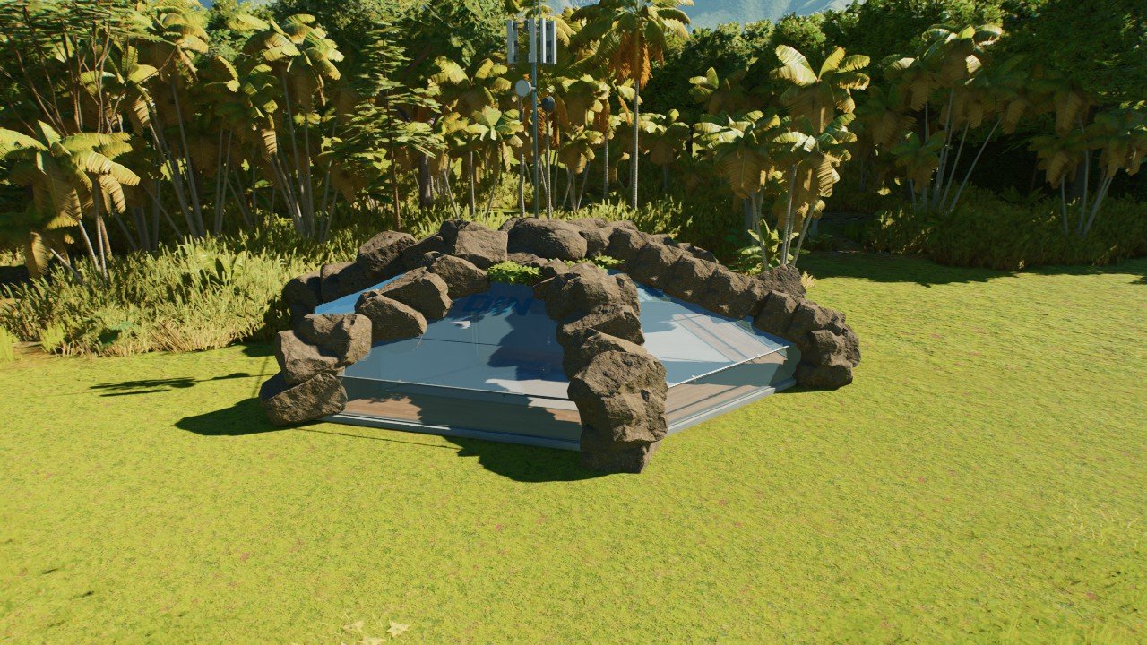 Rock viewing dome - Workshop - Jurassic World Evolution 3