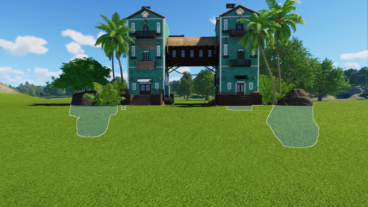 Pirate village entrance