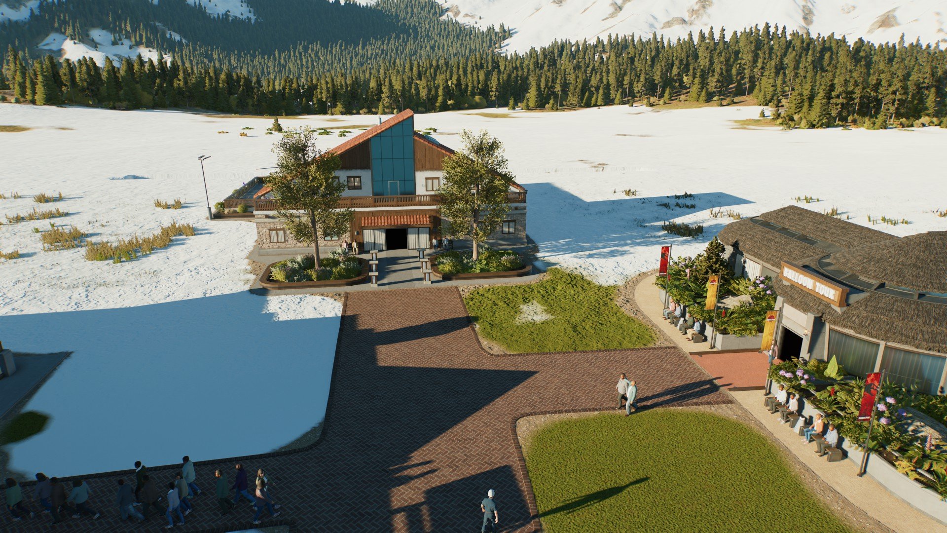 Alpine Park - Workshop - Jurassic World Evolution 3