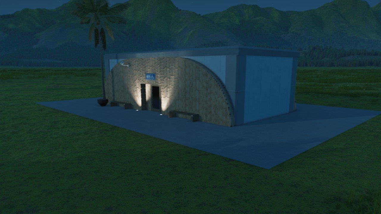 modern restroom - Workshop - Jurassic World Evolution 3