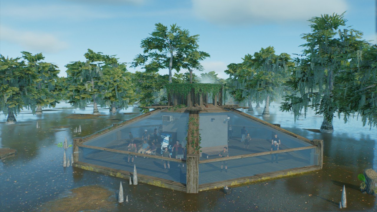 Wetlands Viewing Dome - Workshop - Jurassic World Evolution 3