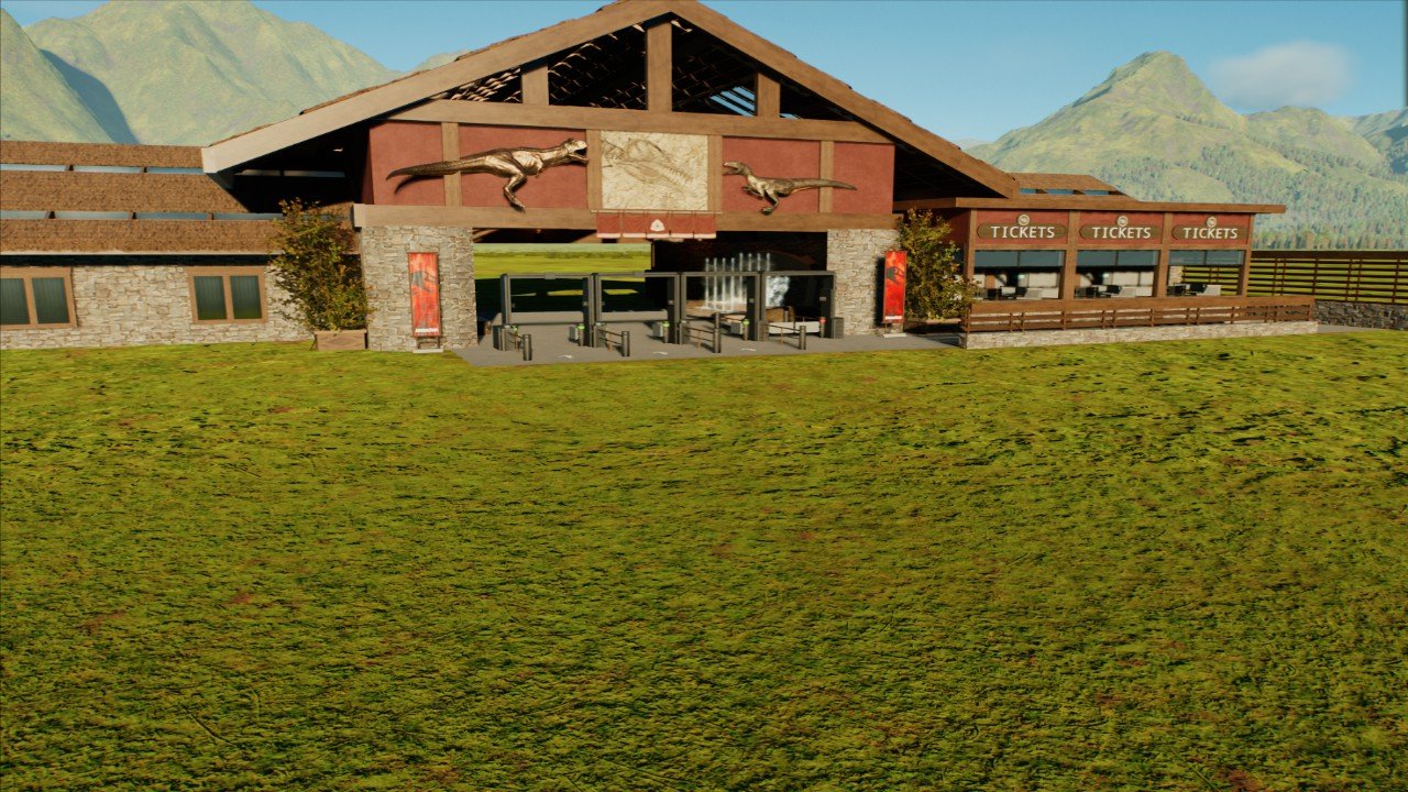 Entrance Walkthrough - Workshop - Jurassic World Evolution 3