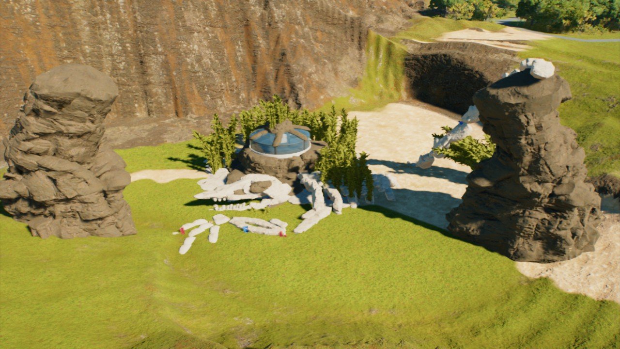 sunken titan lagoon viewing dome - Workshop - Jurassic World Evolution 3