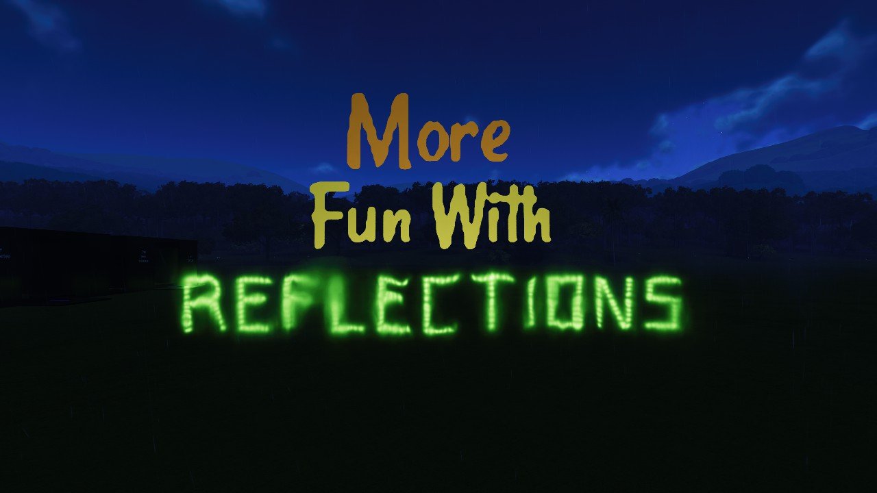 Fun With Reflections 2.0 - Workshop - Planet Coaster 2