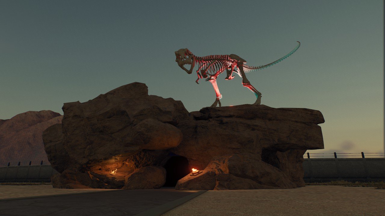 Rex viewing gallery - Workshop - Jurassic World Evolution 3